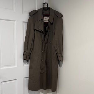 Men's Brown Trench Coat